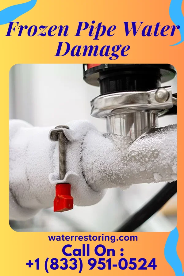 Frozen Pipe Water Damage in Ardmore, OK